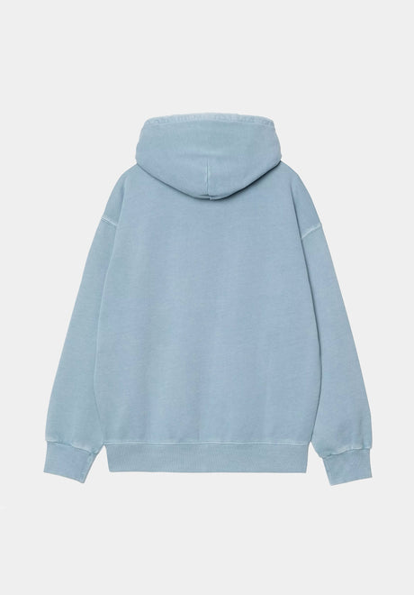 Hooded Nelson claybluegarmentdyed Rueckenansicht