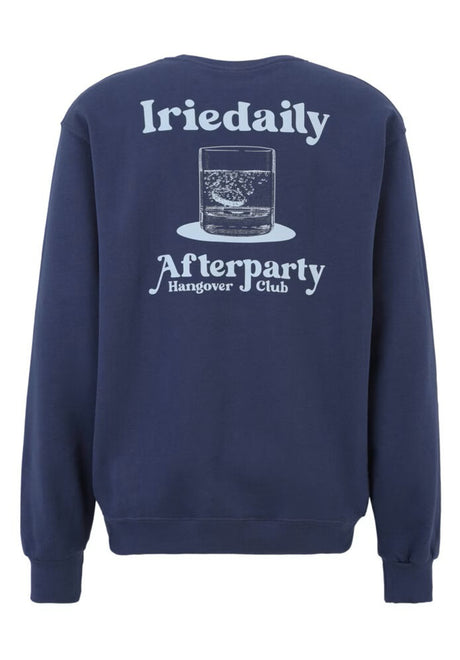 Hangover Club Crewneck crownblue Rueckenansicht