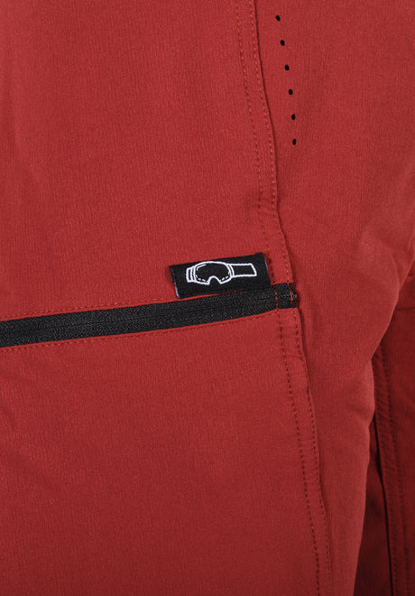 Ridge Shorts Women rosewood Oberansicht