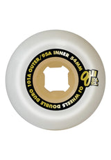 Double Duro Mini Combo 101A/95A white-gum Rueckenansicht