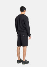 Surface Short waffle-deepblack Rueckenansicht