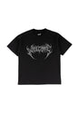 Glam Fang Garment-Dyed Knit black Vorderansicht