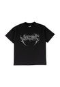 Glam Fang Garment-Dyed Knit black Vorderansicht