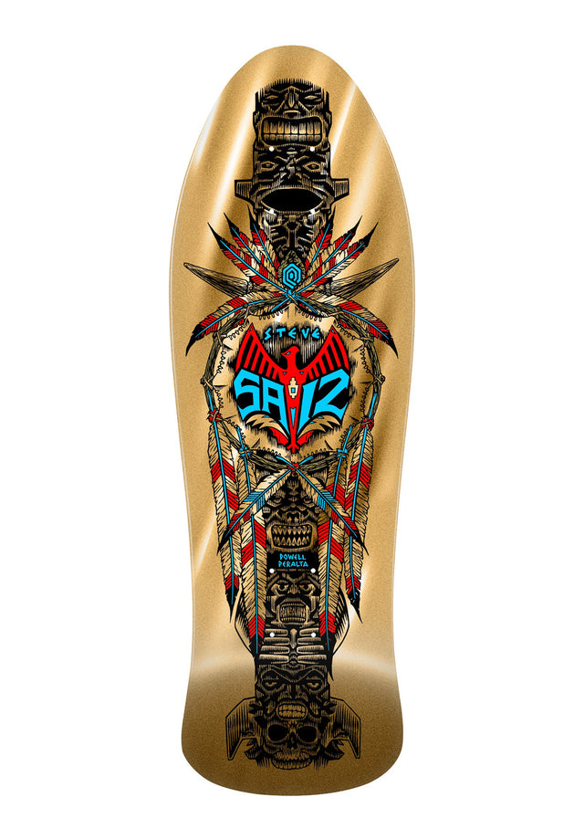 Steve Saiz Totem gold-foil Vorderansicht