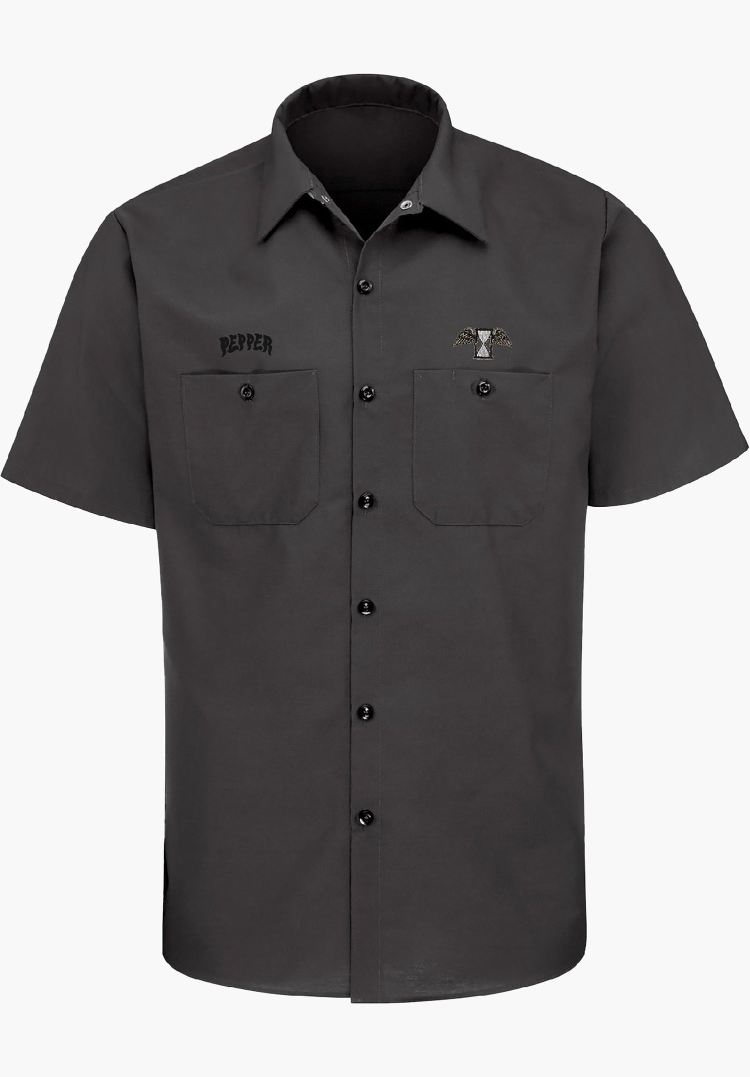 Andrew Allen Work Shirt charcoal Vorderansicht Zoom Image