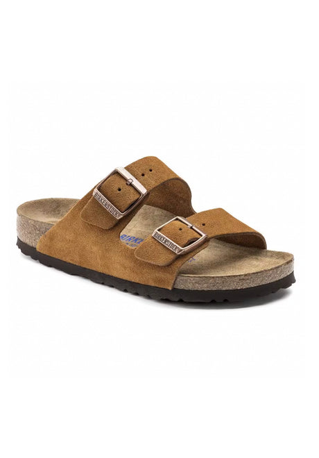 Arizona Soft Footbed Suede Narrow brown Vorderansicht