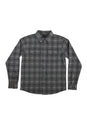 Belmont Flannel Top grey-black Vorderansicht