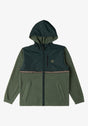 Boundary Lite Zip forestgreen Vorderansicht