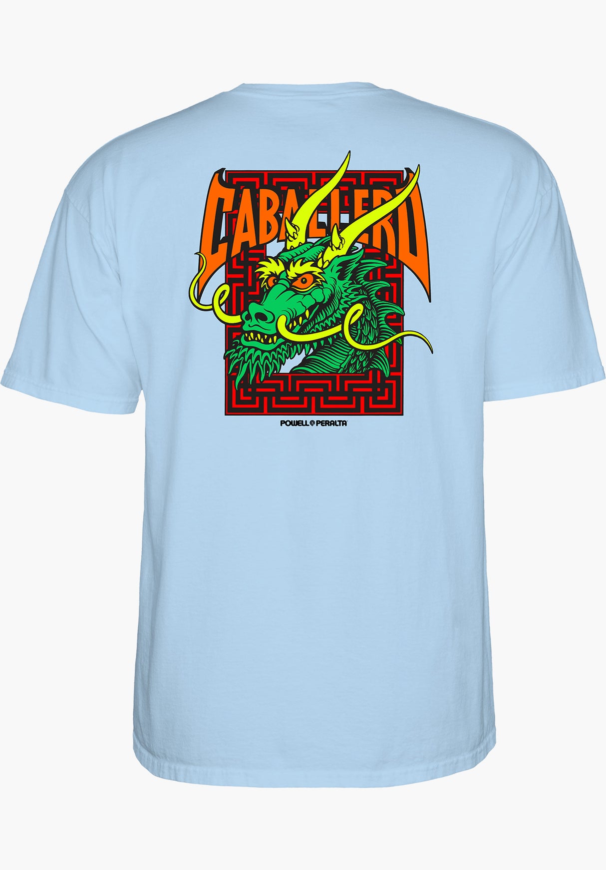 Caballero Street Dragon II lightblue Rueckenansicht