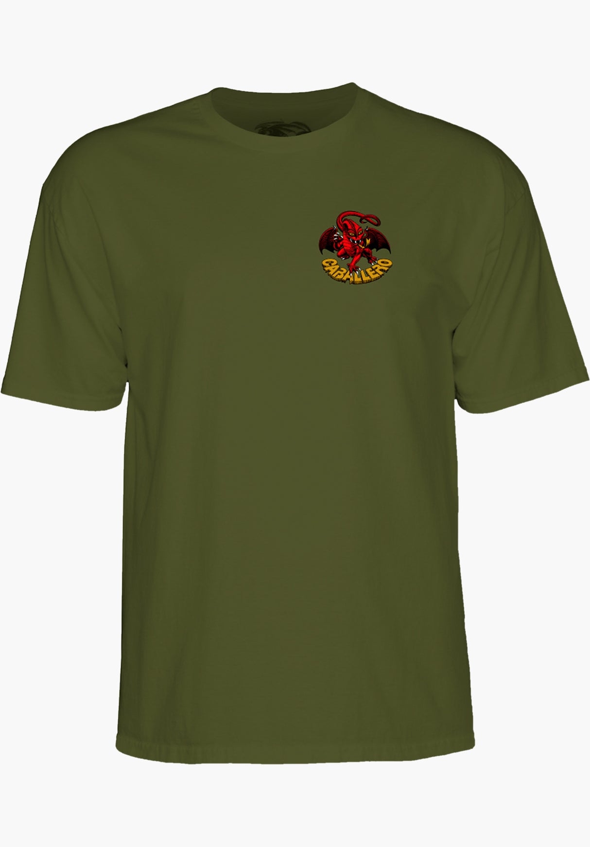 Caballero Street Dragon II military-green Closeup1