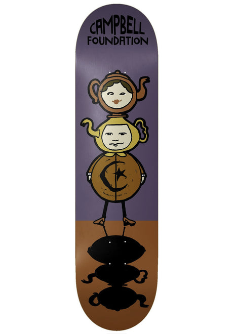 Campbell Teapot Totem multicolored Vorderansicht