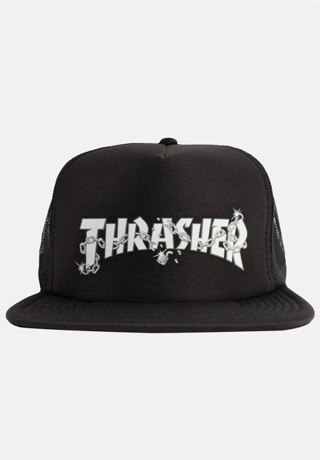 Chains by Daniel Shepard Trucker black Vorderansicht