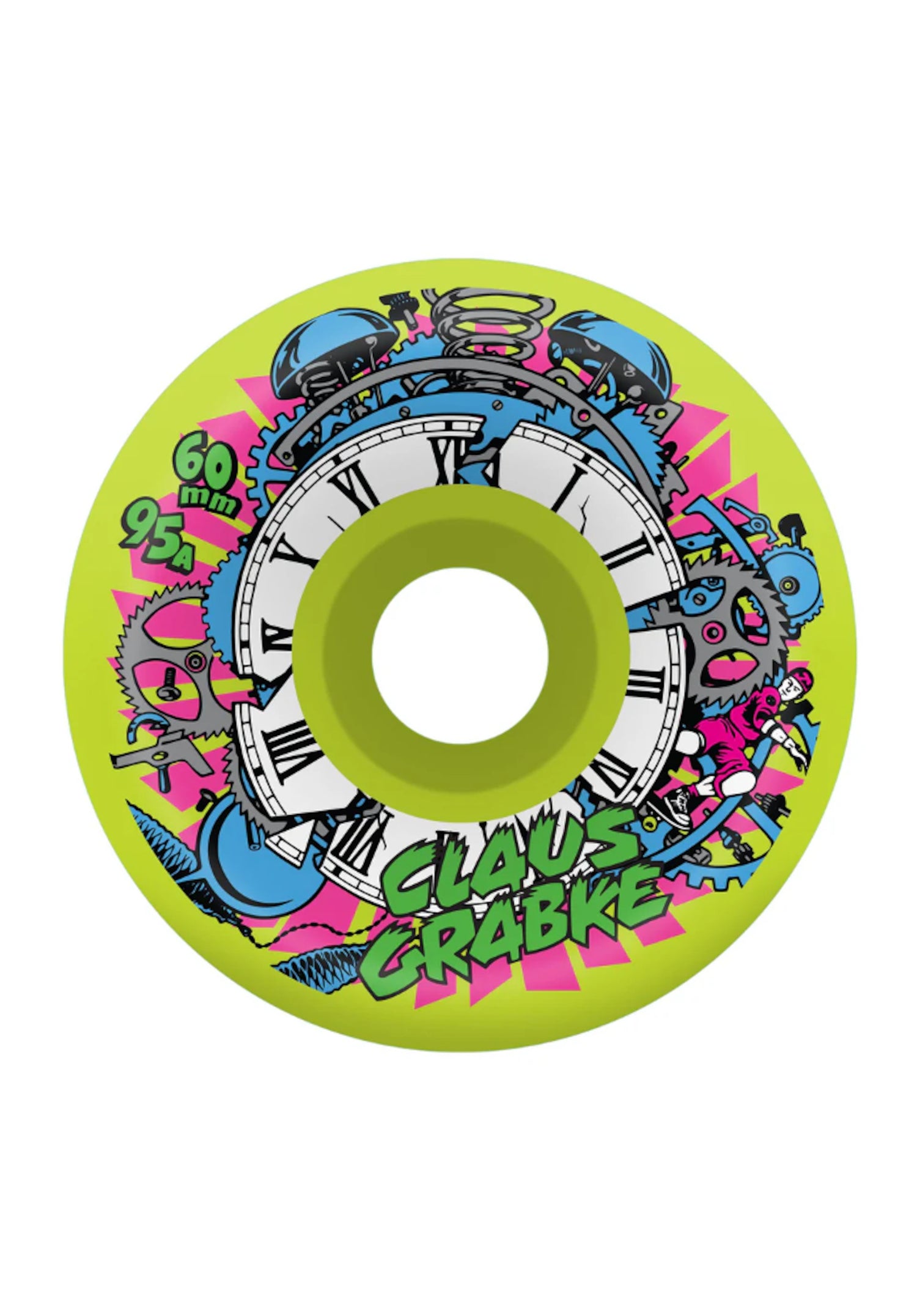 Claus Grabke Reissue Vomits Neon 95a green Vorderansicht Zoom Image