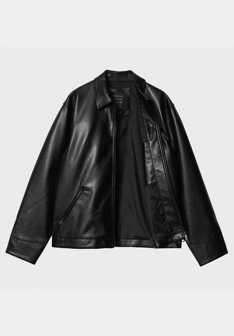 Detroit Leather black Closeup1