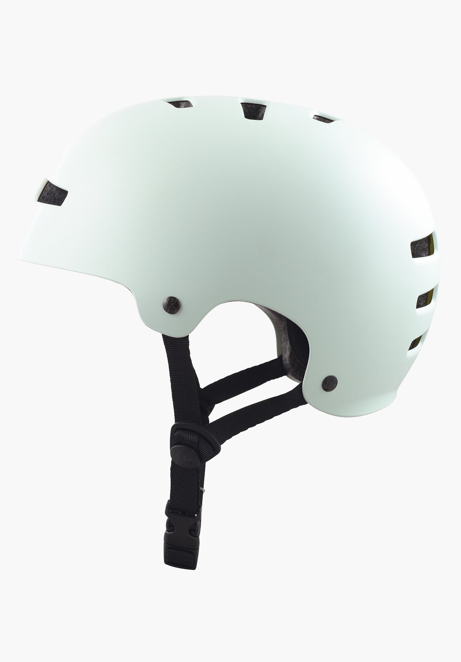 Evolution Solid Colors satin pale aqua Closeup2 Zoom Image