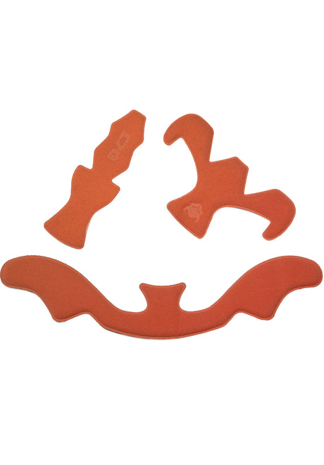 Geo Helmet Pad Kit HS orange Vorderansicht