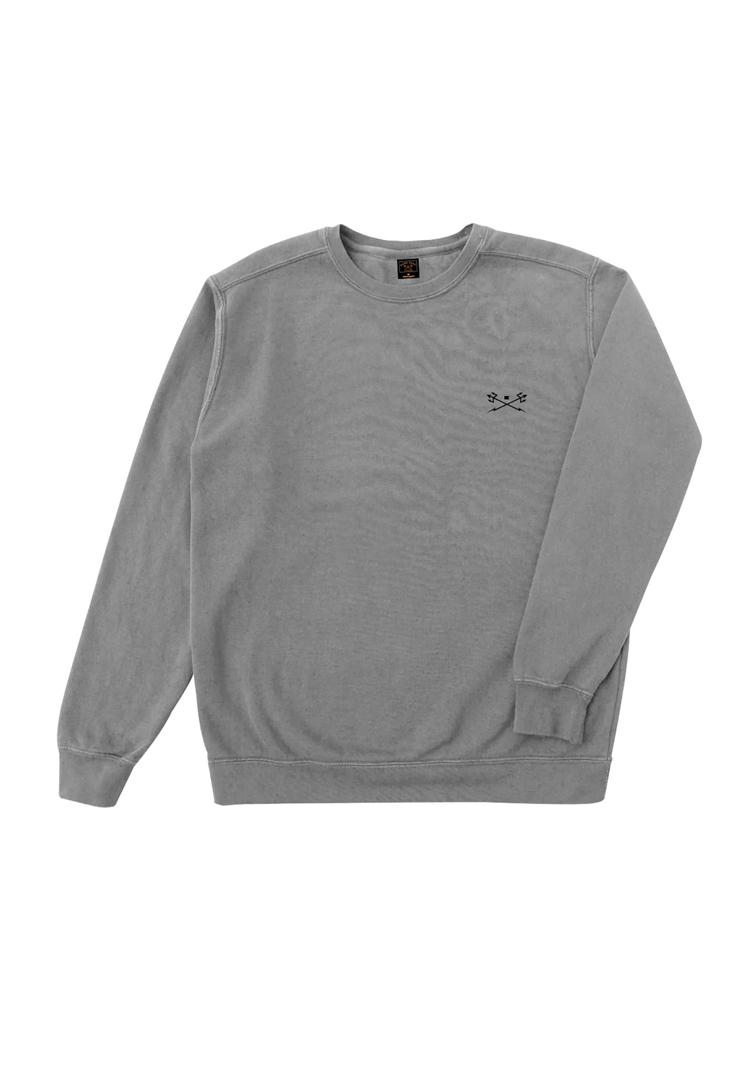 Go-To Pigment Dyed Crew Fleece cement Vorderansicht Zoom Image