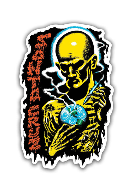 Kendall Atomic Vinyl Sticker multicolored Vorderansicht