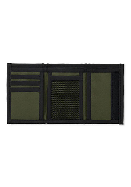 Key Wallet Stroke Logo armygreen Rueckenansicht