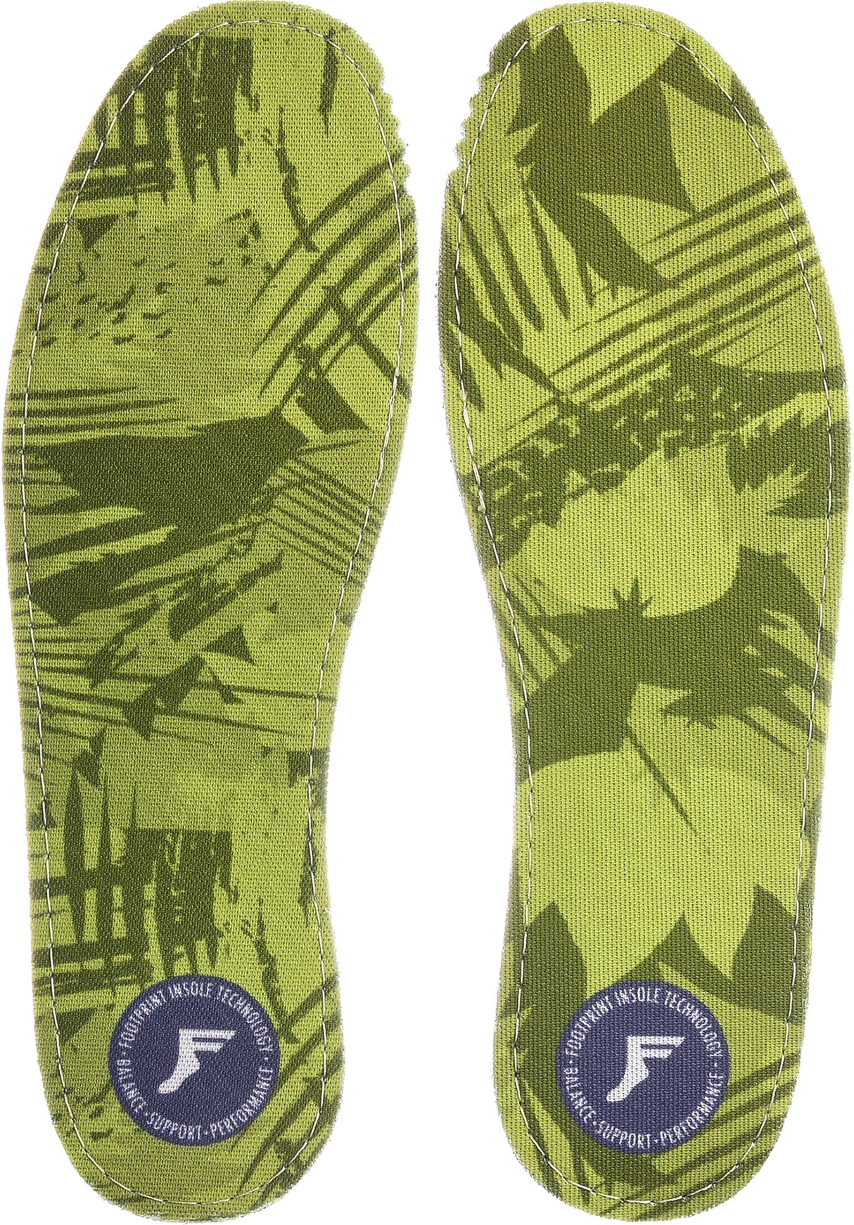 King Foam Flat 3mm Low green Vorderansicht
