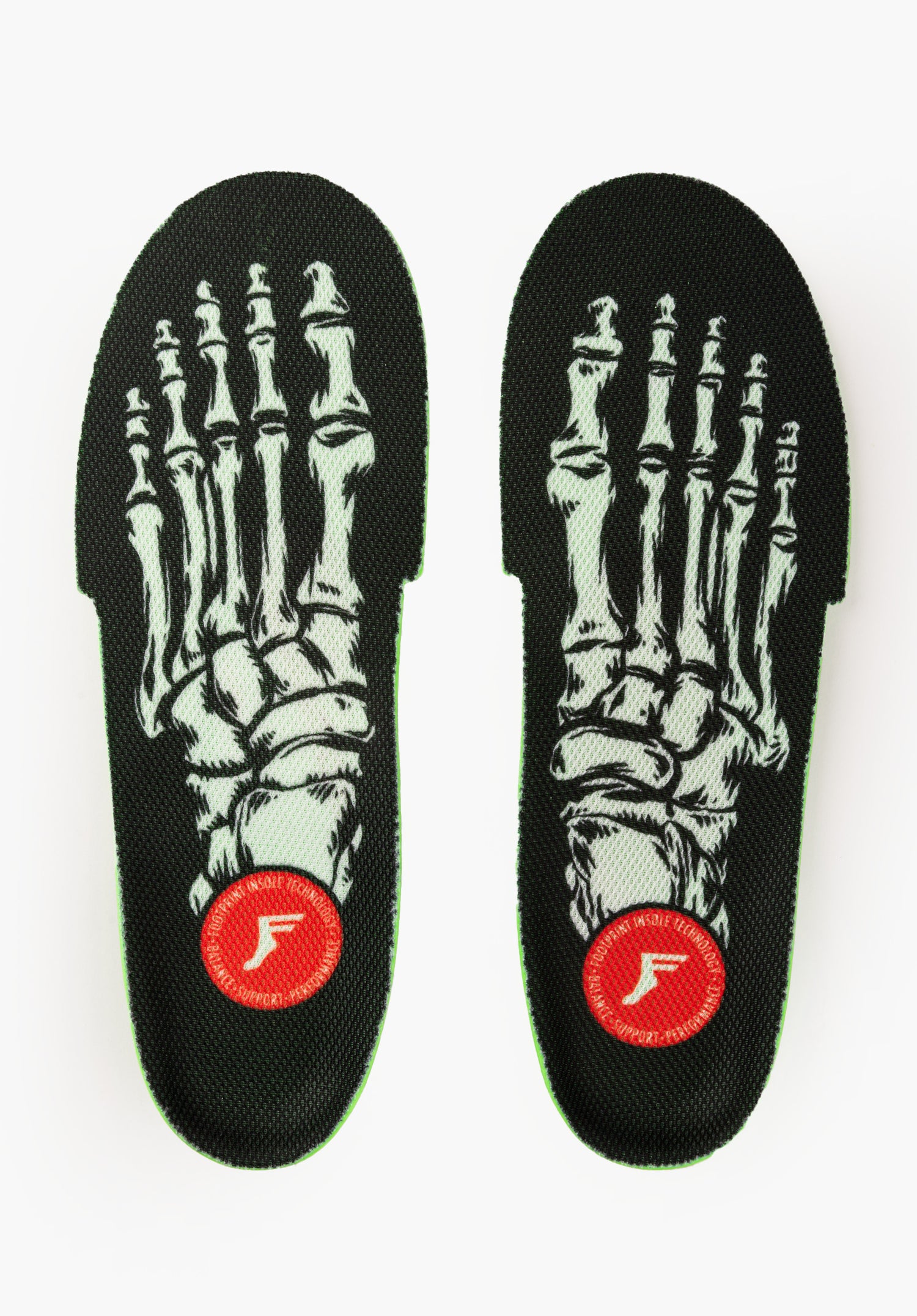 King Foam Orthotics Skeleton black-turquoise Vorderansicht Zoom Image