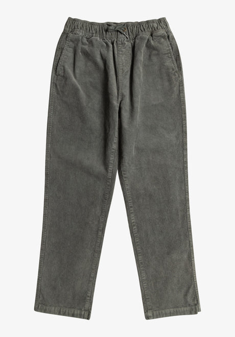 Larry Cord Pant slategreen Vorderansicht