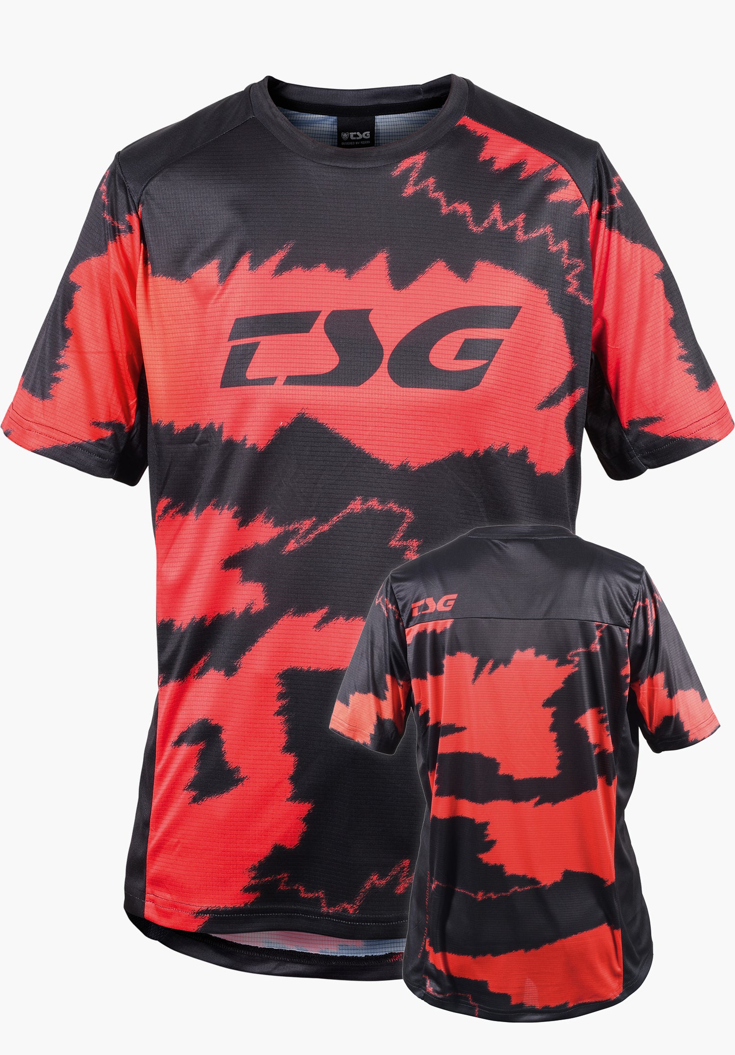 Lava Flow Jesery Women fiery-red black Vorderansicht Zoom Image