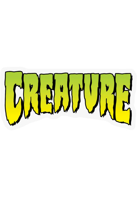 Logo Mylar Clear Sticker green Vorderansicht