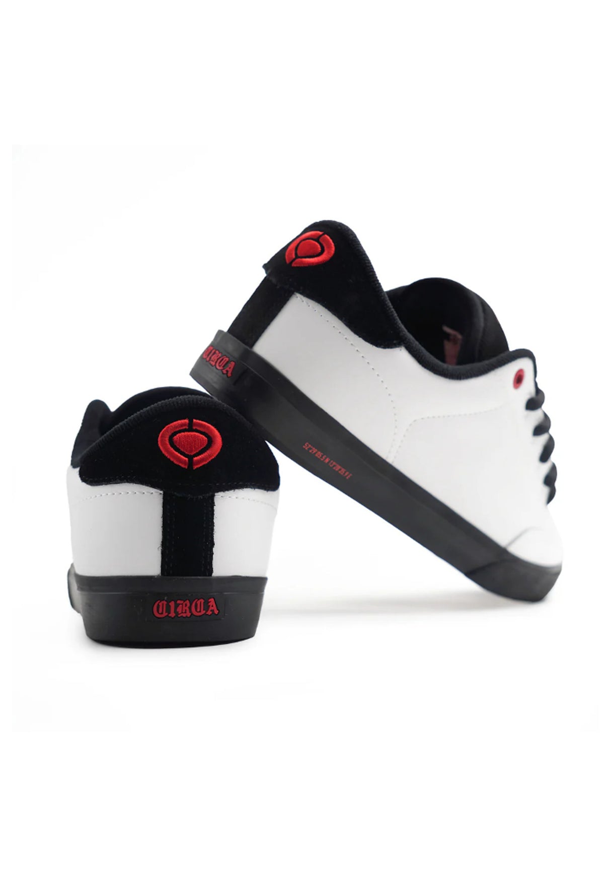 Lopez 50 x Manhole white-black-red Closeup2