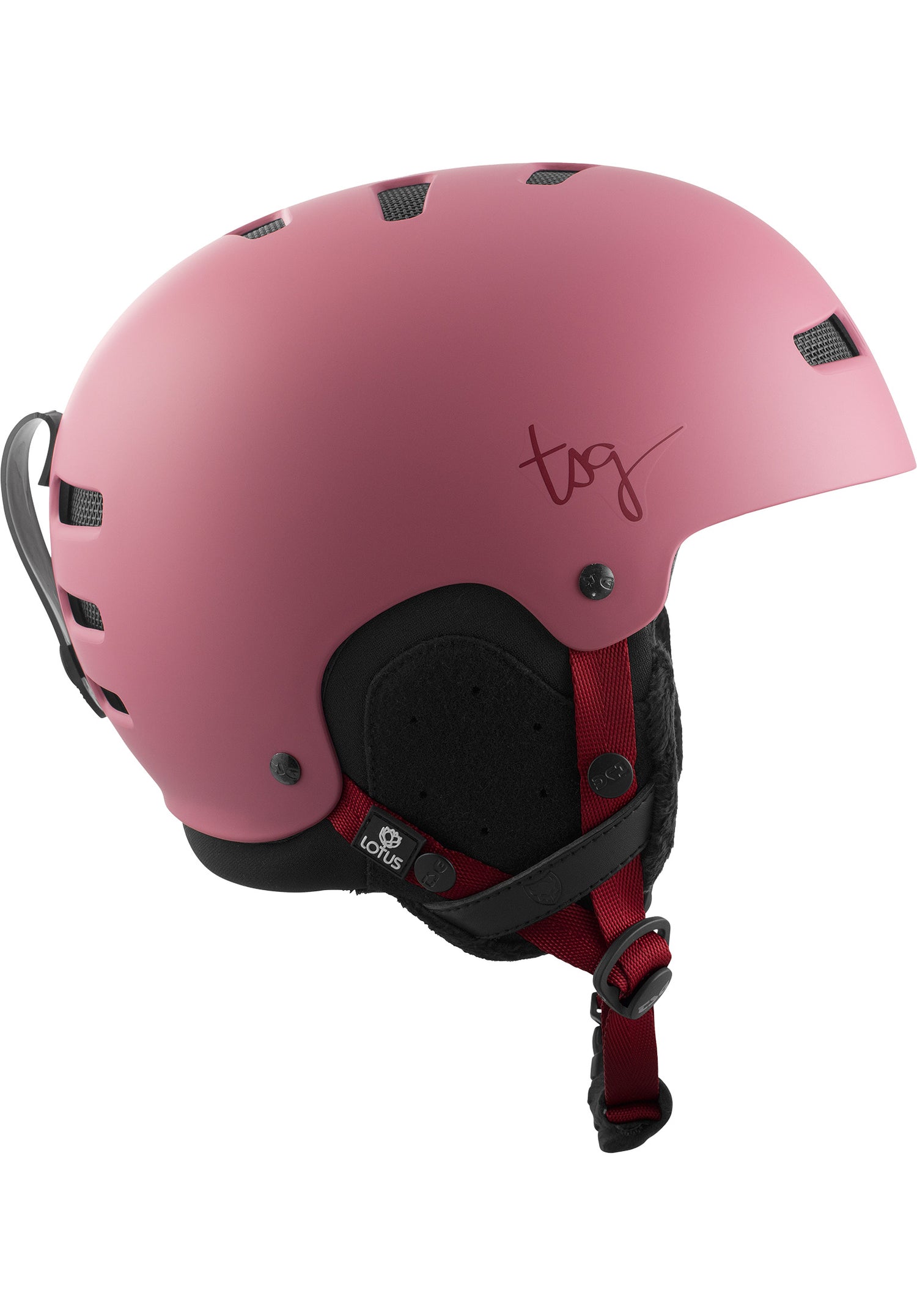 Lotus Solid Color satin sakura Closeup1 Zoom Image