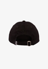 Lowercase Corduroy 6 Panel Strapback black Rueckenansicht