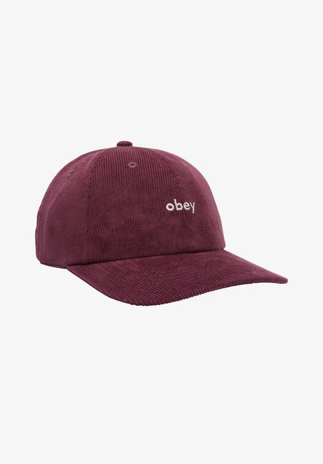Lowercase Corduroy 6 Panel Strapback plumperfect Vorderansicht