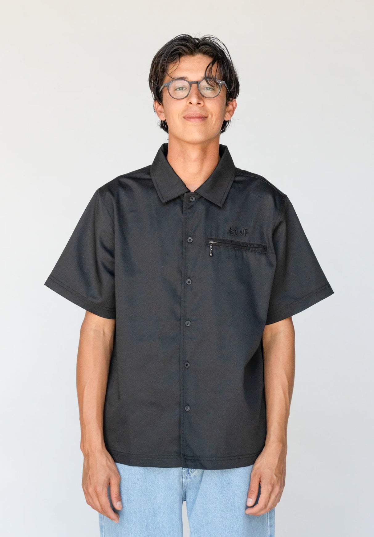 Mace Work Shirt black Vorderansicht