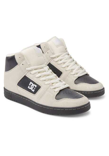 Manteca 4 Hi S white-white-black Vorderansicht