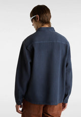 Maywood Dobby Shacket parisiannight Rueckenansicht