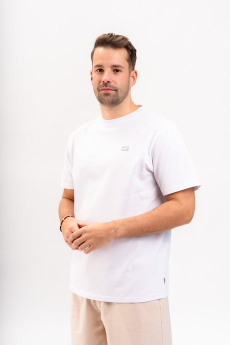 Rules Mento T-Shirt white-candy – Vorderansicht