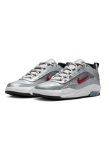 Nike SB Air Max Ishod PRM metallicsilver-varsityred Rueckenansicht