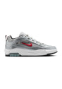 Nike SB Air Max Ishod PRM metallicsilver-varsityred Vorderansicht