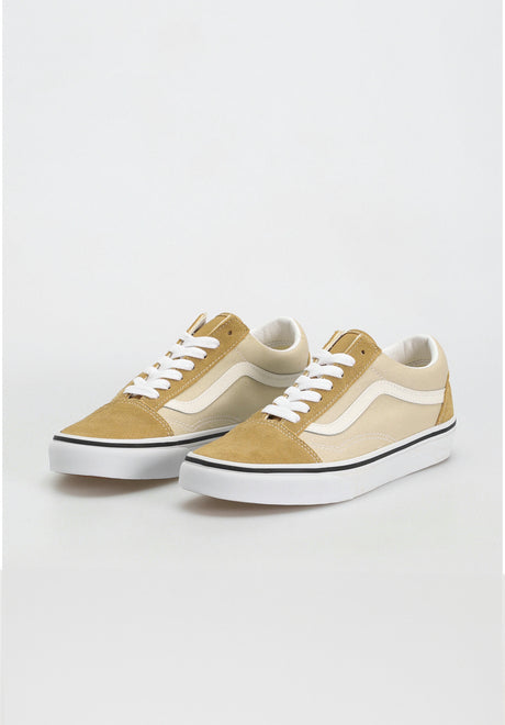 Vans Old Skool Schuhe Jungs cream – Vorderansicht