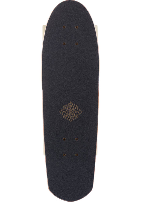 Ornament TM 26" black-brown-gold Rueckenansicht
