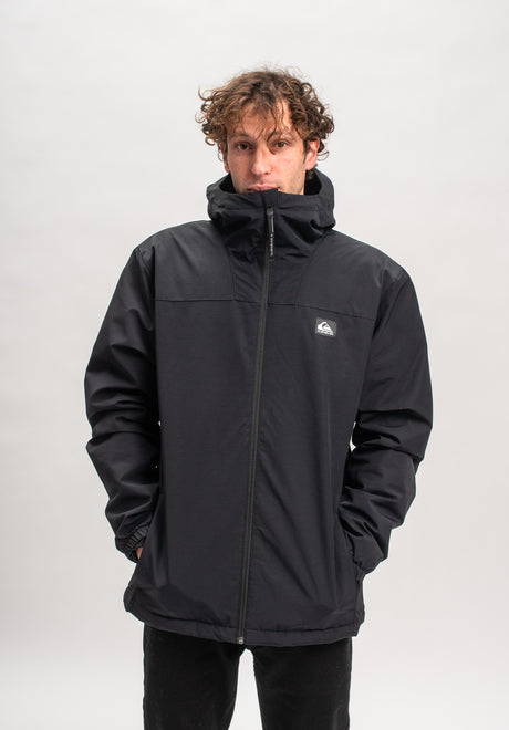 Overcast 3K Warm Jacket black Rueckenansicht