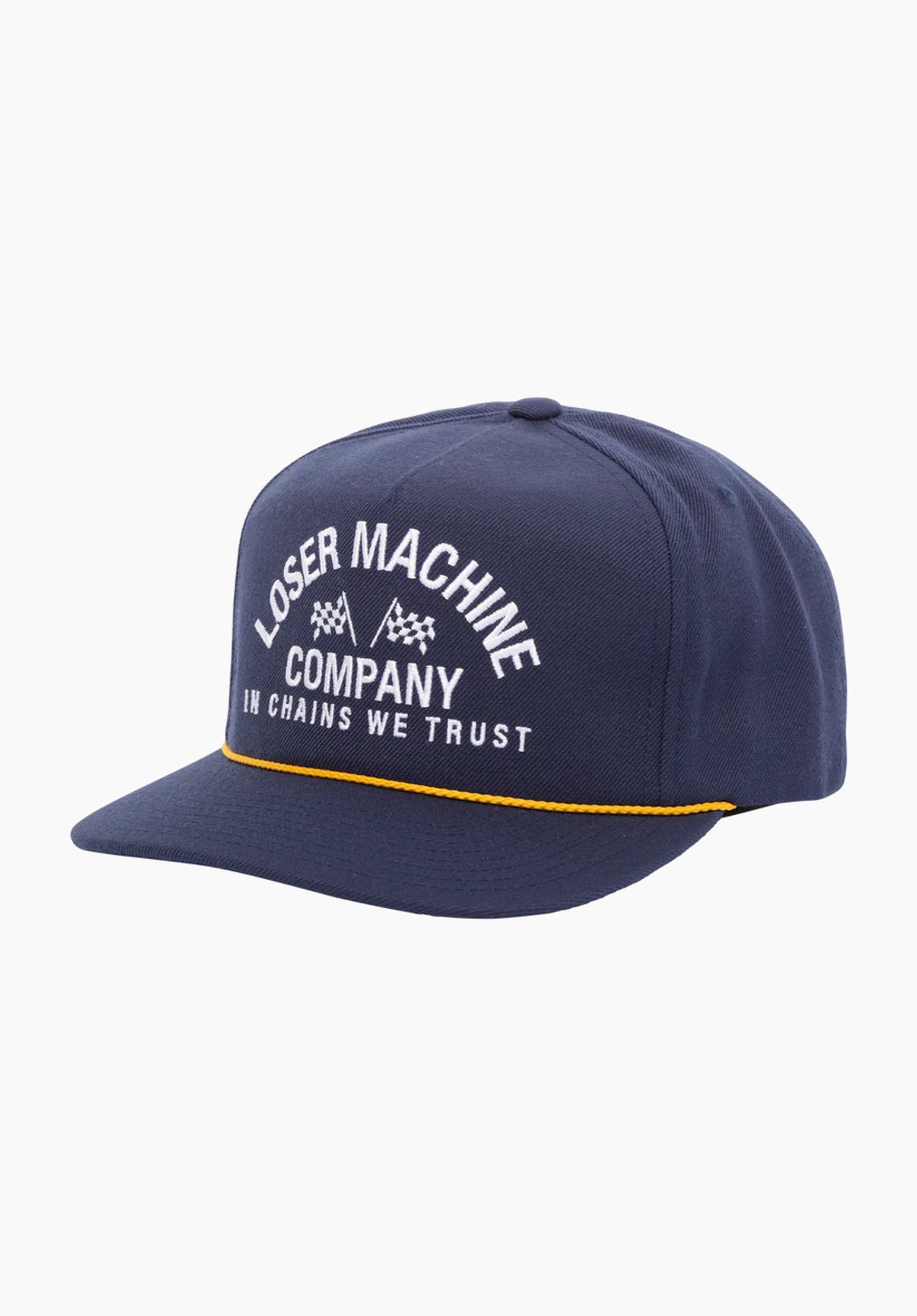 Raceway Redux 5-Panel Snapback Unstructured navy Vorderansicht Zoom Image
