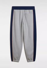 Retro V Loose Fleece Pant cement-heather Rueckenansicht