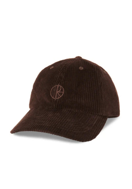 Sai Cap Cord chocolate Vorderansicht