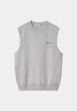 Script Vest Sweater basalt-black Vorderansicht