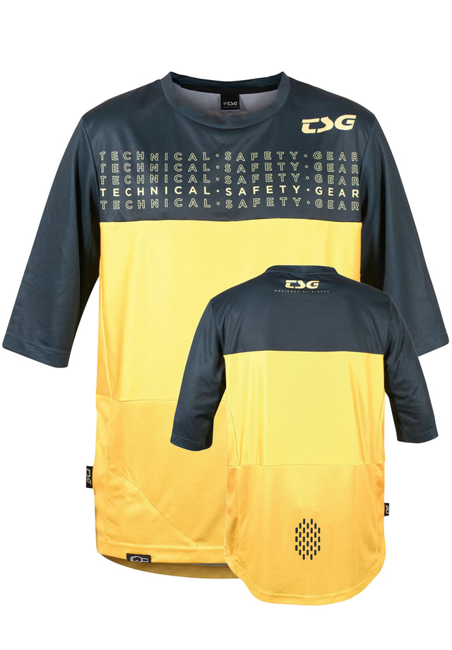 Swamp Jersey ochre navy Vorderansicht