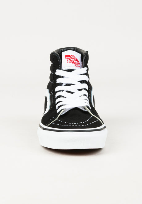 Sk8-Hi black-black-white Rückenansicht