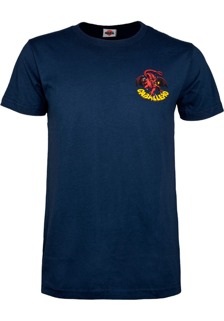 Powell-Peralta Cab-Classic-Dragon-II T-Shirt navy – Rückenansicht