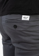 Flex Grip Chino Short darkgrey Close-Up2