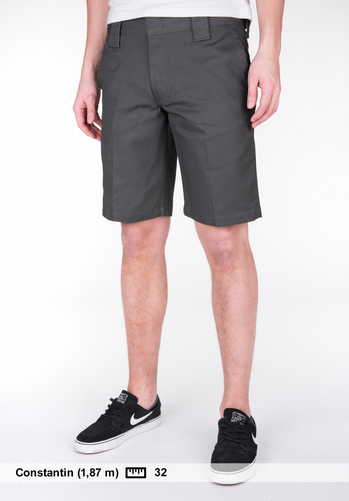 CT873S Short charcoal Vorderansicht